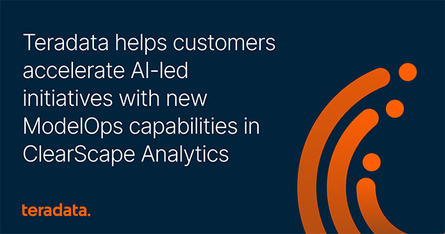 Accelerate AI-led Initiatives with New ModelOps Capabilities