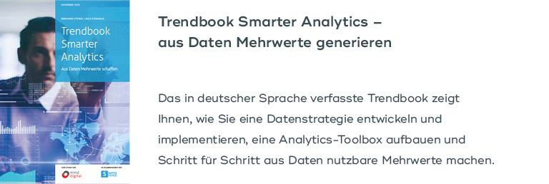 Trendbook Smarter Analytics - aus Daten Mehrwerte generieren Trendbook Smarter Analytics - aus Daten Mehrwerte generieren