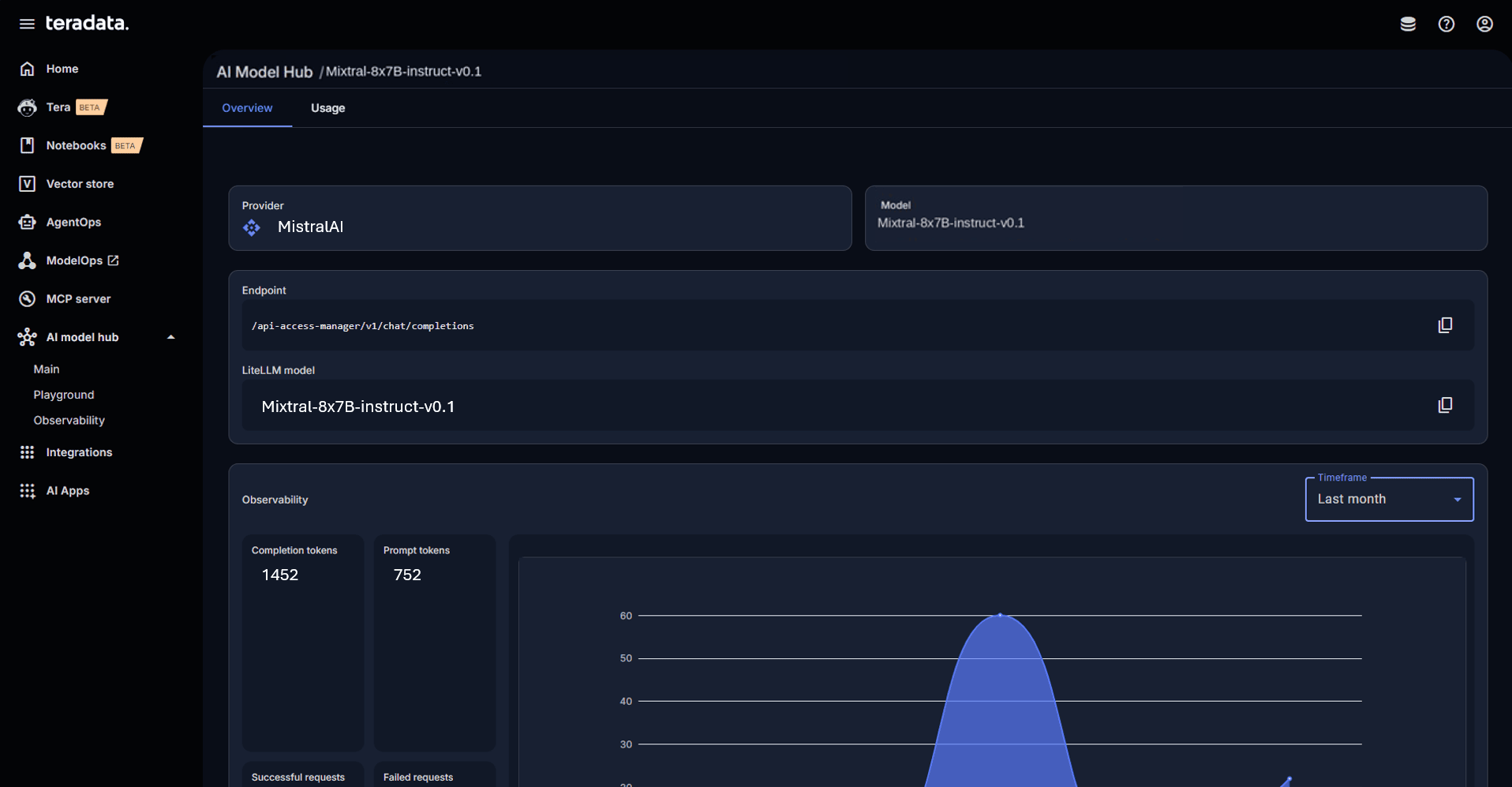 Locally deployed model in AI Model Gateway
